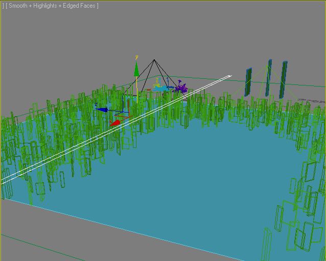 spline z elevation 50cm
